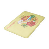 サマーサーファー名前をカスタムするバスマット バスマット (アングル)