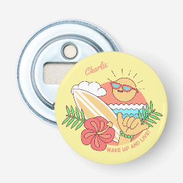 サマーサーファー名前をカスタムするボトルオープナー 栓抜き