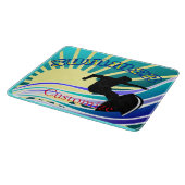 サマーサーフィンおもしろいサンダー_コーブ カッティングボード (角)