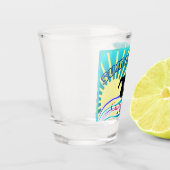 サマーサーフィンおもしろいサンダー_コーブ ショットグラス (左)
