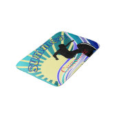 サマーサーフィンおもしろいサンダー_コーブ バスマット (アングル)