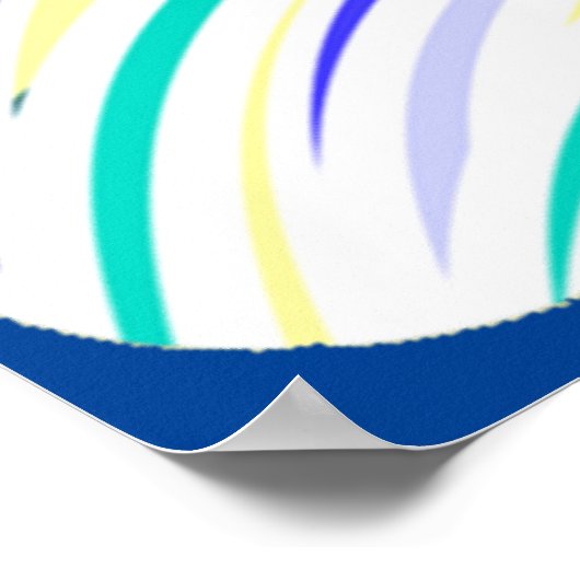 サマーサーフィンおもしろいサンダー_コーブ ポスター (角)