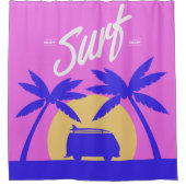 サマーサーフシャワーカーテン シャワーカーテン (正面)