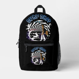 サマーサーフショップ プリントバックパック