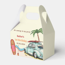 サマーサーフバースデーパーティーお気に入りボックス フェイバーボックス