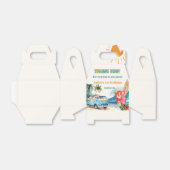 サマーサーフバースデーパーティーお気に入りボックス フェイバーボックス (折り畳みなし)