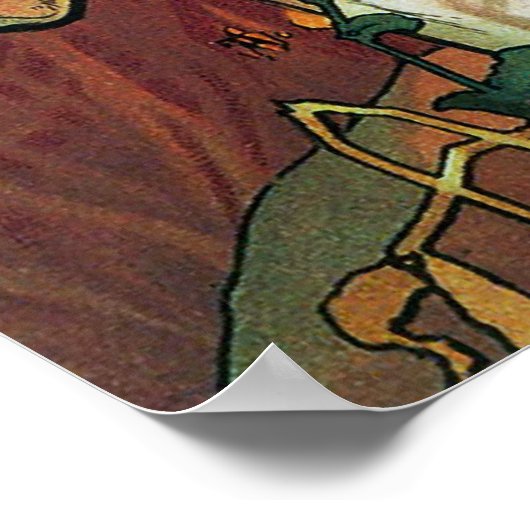 サマーザシーズンズミュシャ ポスター (角)