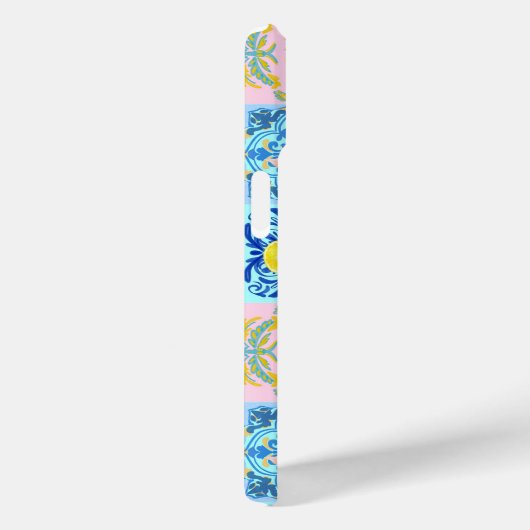 サマーシチリアターコイズカラフルアズレジョアマルフィ Case-Mate iPhoneケース (裏面 / 右)