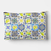 サマーシチリア柑橘類マジ地中海のリカ アクセサリーポーチ (裏面)