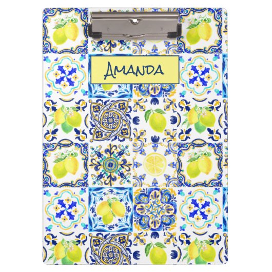サマーシチリア柑橘類マジ地中海のリカ クリップボード (正面)