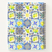 サマーシチリア柑橘類マジ地中海のリカ ノートブック (裏面)