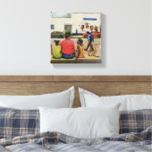 サマーシティシュトゥープ2000 キャンバスプリント (インサイチュ (寝室))