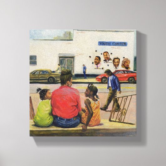 サマーシティシュトゥープ2000 キャンバスプリント (正面)