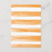 サマーシトラオレンジグリーナリーブズベビー エンクロージャーカード (裏面)