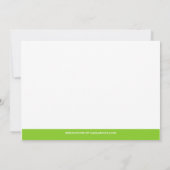 サマーシトラスパーティの招待状 招待状 (裏面)