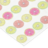 サマーシトラスフルーツオレンジライムレモングレープフルーツ テーブルクロス (アングル)