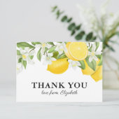 サマーシトラスレモンありがとう サンキューカード (スタンド正面)