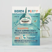 サマーシャークビーチパーティー 招待状 (スタンド正面)