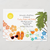 サマーシリン招待状 招待状 (正面/裏面)