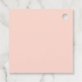 サマーシンプルオレンジ柑橘系ベビーシャワー フェイバータグ (裏面)