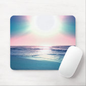 サマーシーサンセットトロピカルビーチ写真 マウスパッド (マウス)