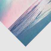 サマーシーサンセットトロピカルビーチ写真 薄葉紙 (詳細)