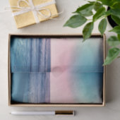 サマーシーサンセットトロピカルビーチ写真 薄葉紙 (ギフト)