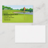 サマーシーズンゴルフテーマ 名刺 (正面/裏面)