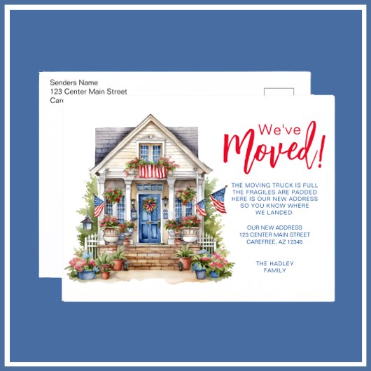 サマーシーズンファミリームービング 案内ポストカード