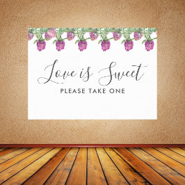 サマージャングルウォーターカラー結婚フローラ ポスター