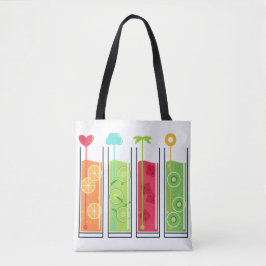 サマージュースバッグ トートバッグ