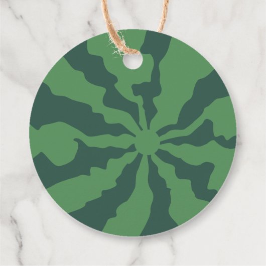 サマースイカありがとうベビーシャワー フェイバータグ (裏面)