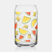 サマースイカとレモン ガラス缶 (左)