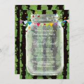 サマースイカのメイスンジャーの退職パーティー 招待状 (正面/裏面)