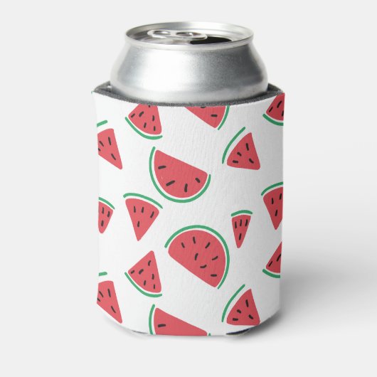 サマースイカの切り身パターン 缶クーラー (缶裏面)