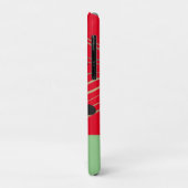 サマースイカシード金ゴールド旋回イラストレーション Case-Mate iPhoneケース (裏面/左)