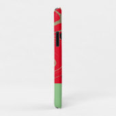 サマースイカシード金ゴールド旋回イラストレーション Case-Mate iPhoneケース (裏面/右)