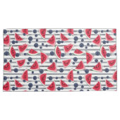 サマースイカストライプ 枕カバー (正面右)