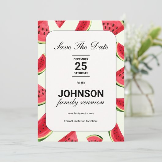 サマースイカテーマファミリー懇親会 セーブザデート (スタンド正面)