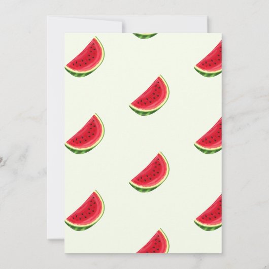 サマースイカテーマファミリー懇親会 セーブザデート (裏面)