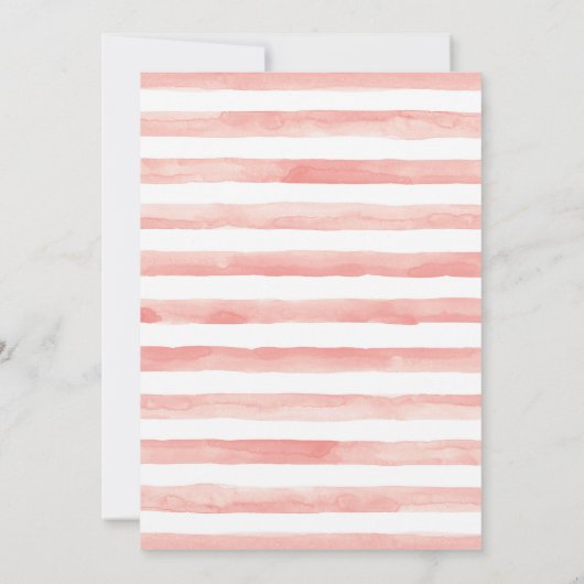 サマースイカボーイベビーシャワー招待状 招待状 (裏面)