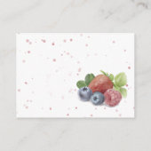 サマースイートベリーオムツラッフル エンクロージャーカード (裏面)