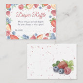 サマースイートベリーオムツラッフル エンクロージャーカード (正面/裏面)