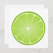 サマースウィートライメードパーティー 招待状 (正面/裏面)