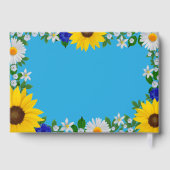 サマースカイブルーフローラ結婚ズ ゲストブック (裏面)