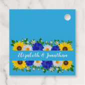 サマースカイブルーフローラ結婚ズ フェイバータグ (裏面)