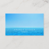 サマースカイ海セラピスト心理学者ソファ 名刺 (正面)