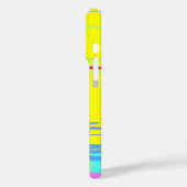 サマースタイリッシュカラーのパターンデザイン Case-Mate iPhoneケース (裏面 / 左)