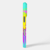 サマースタイリッシュカラーのパターンデザイン Case-Mate iPhoneケース (裏面 / 右)