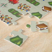 サマースリープウェイキャンプキャンプをテーマにしたパズル ジグソーパズル (側面)